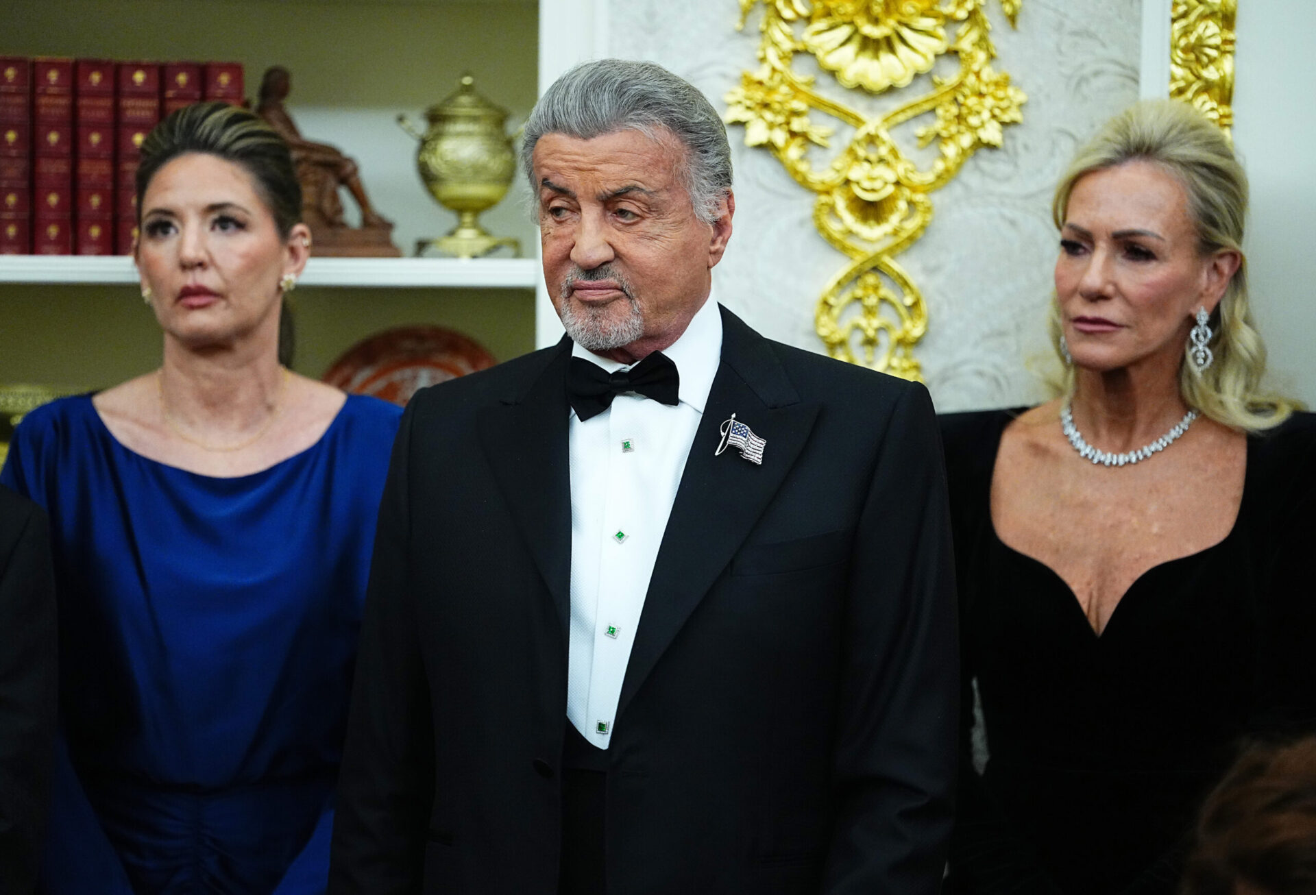 Sylvester Stallone Got His Kennedy Center Honors Medal from Trump, Who Called Him “One Of The True, Great Movie Stars.”