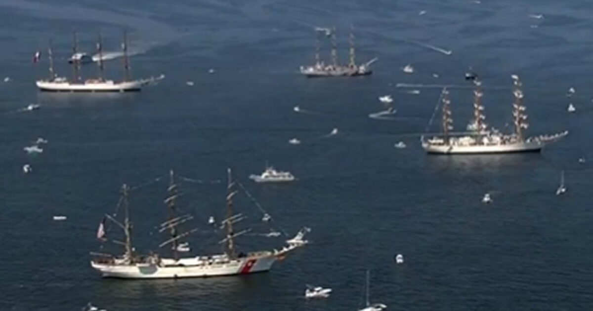 Tall Ships Have Sailed to America From All Over the World to be Part of Our 250 Celebrations (VIDEO)