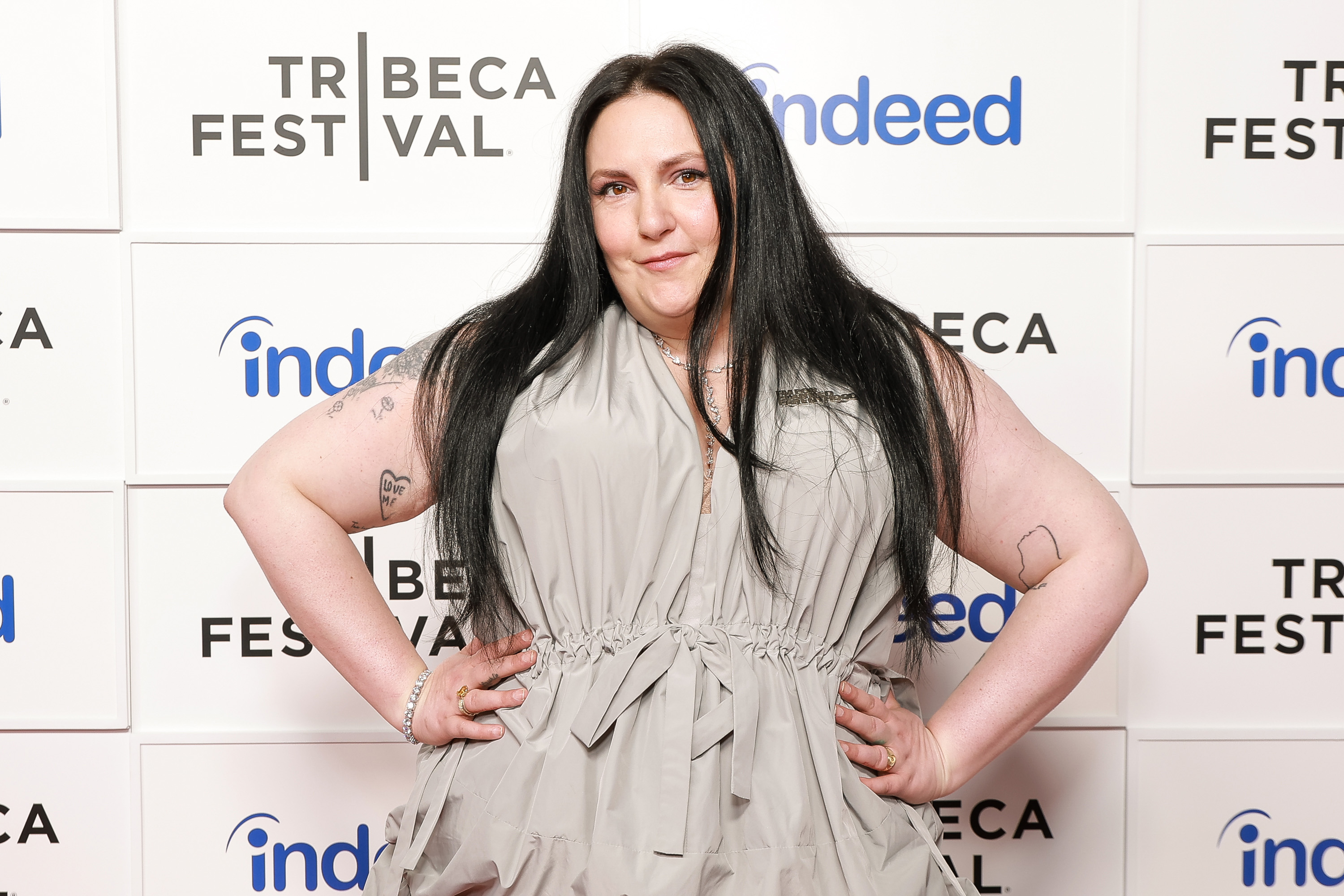 Lena Dunham at Spring Studios during the 2025 Tribeca Festival