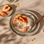 the best frozen peach and cream