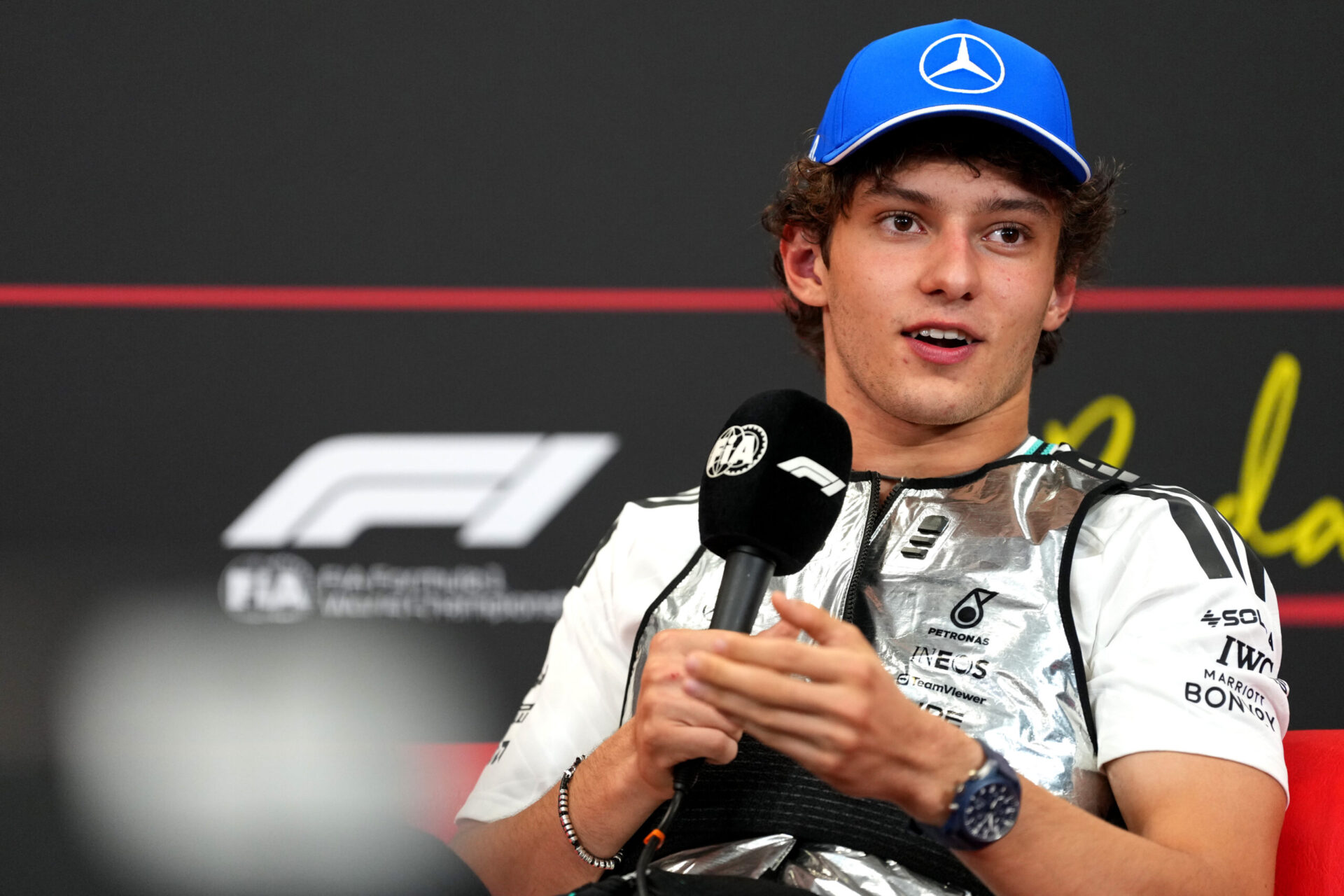 The F1 Championship Leader Kimi Antonelli Is 19, but His Net Worth Is Almost 20 and He Is Out on the Mediterranean with His Dad and a Mystery Girl