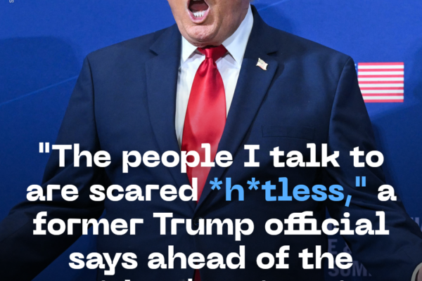 “The People I Talk To Are Scared S*itless,” a Former Trump Official Says Ahead of the President’s Primetime Speech on Election Fraud