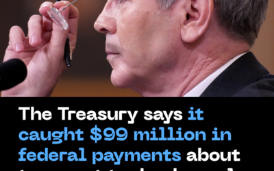 The Treasury Says It Caught  Million in Federal Payments About to Go Out to Dead People