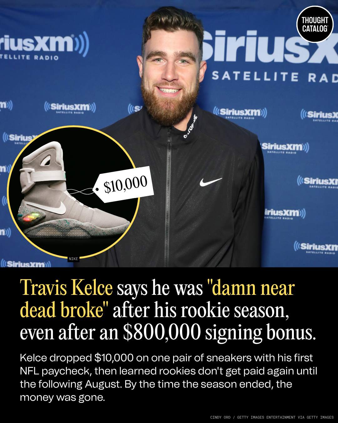 Travis Kelce Says He Was “Damn Near Dead Broke” After His Rookie Season, Even After an 0,000 Signing Bonus