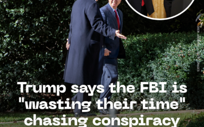 Trump Says the FBI Is “Wasting Their Time” Chasing Conspiracy Theories About Lindsey Graham’s Death