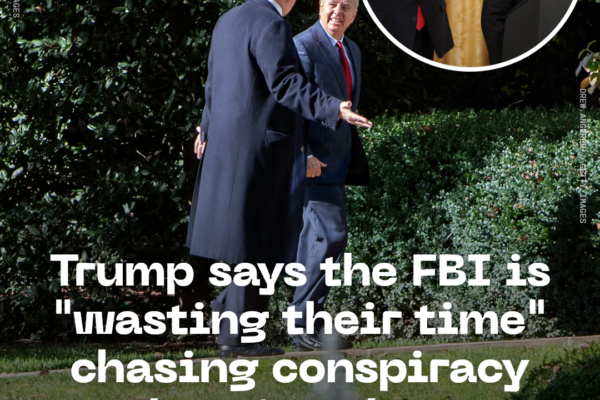 Trump Says the FBI Is “Wasting Their Time” Chasing Conspiracy Theories About Lindsey Graham’s Death