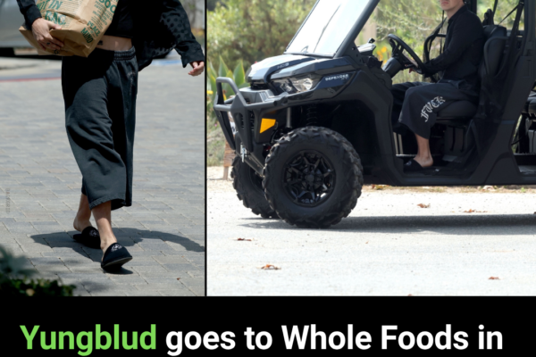 Ultimate Icon Recovery: Yungblud Goes to Whole Foods in Malibu. Drives There in 2026 Can-Am Defender Max Side-By-Side