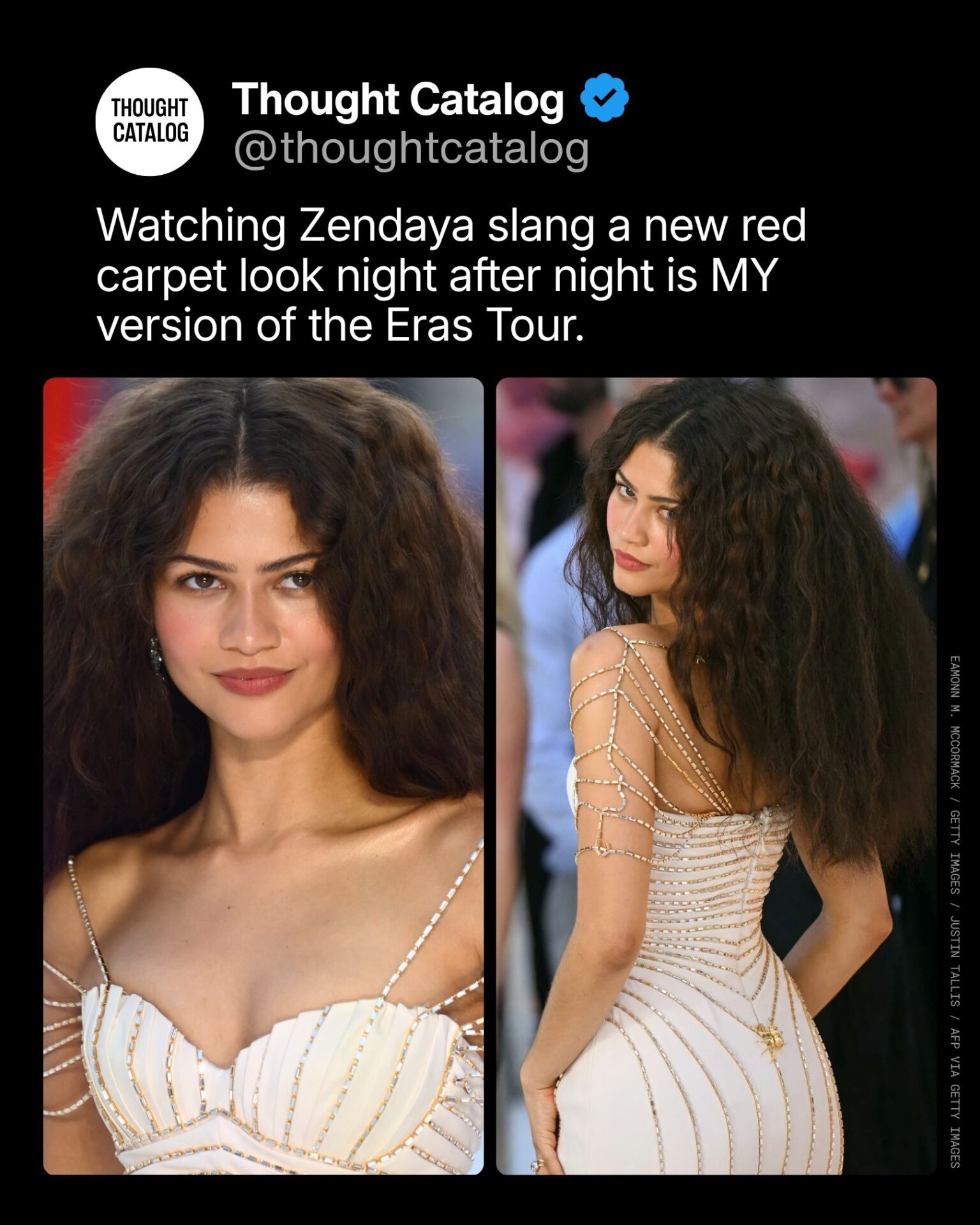 Watching Zendaya Slang a New Red Carpet Look Night After Night Is MY Version of the Eras Tour