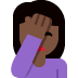 🤦🏿♀️