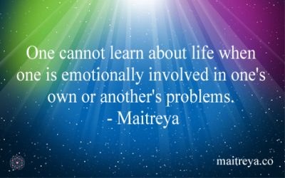 Maitreya Quote on How We Can Learn About Life