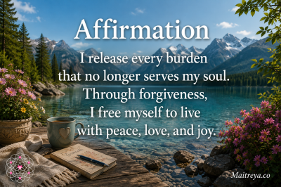 Affirmation for Forgiveness