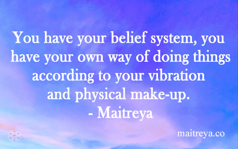 Maitreya Quote on Your Uniqueness