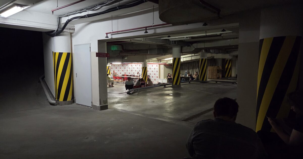 LIVE FROM KIEV: Sheltering in a Basement in Ukraine – Missile and Drone Attacks a Way of Life