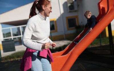 Children learn to be alone through love, not distance