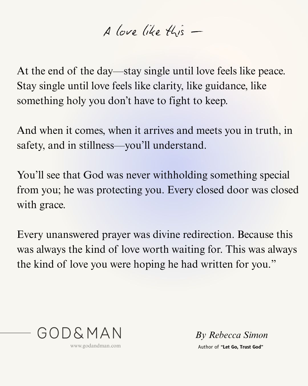 A Prayer For When You’re Doing Life Completely Alone