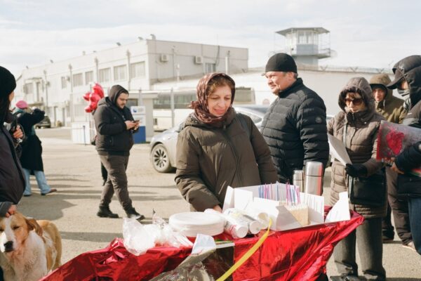  Standing with strangers, a Tbilisi story