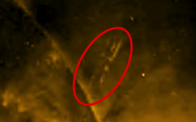 Giant UFO 10X Longer Than Earth Dipping Into Our Sun Right Now! UAP Sighting News.