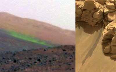 Green Dust Storm On Mars, Could Confirm Water Exists! NASA Photo, UFO UAP Sighting News.