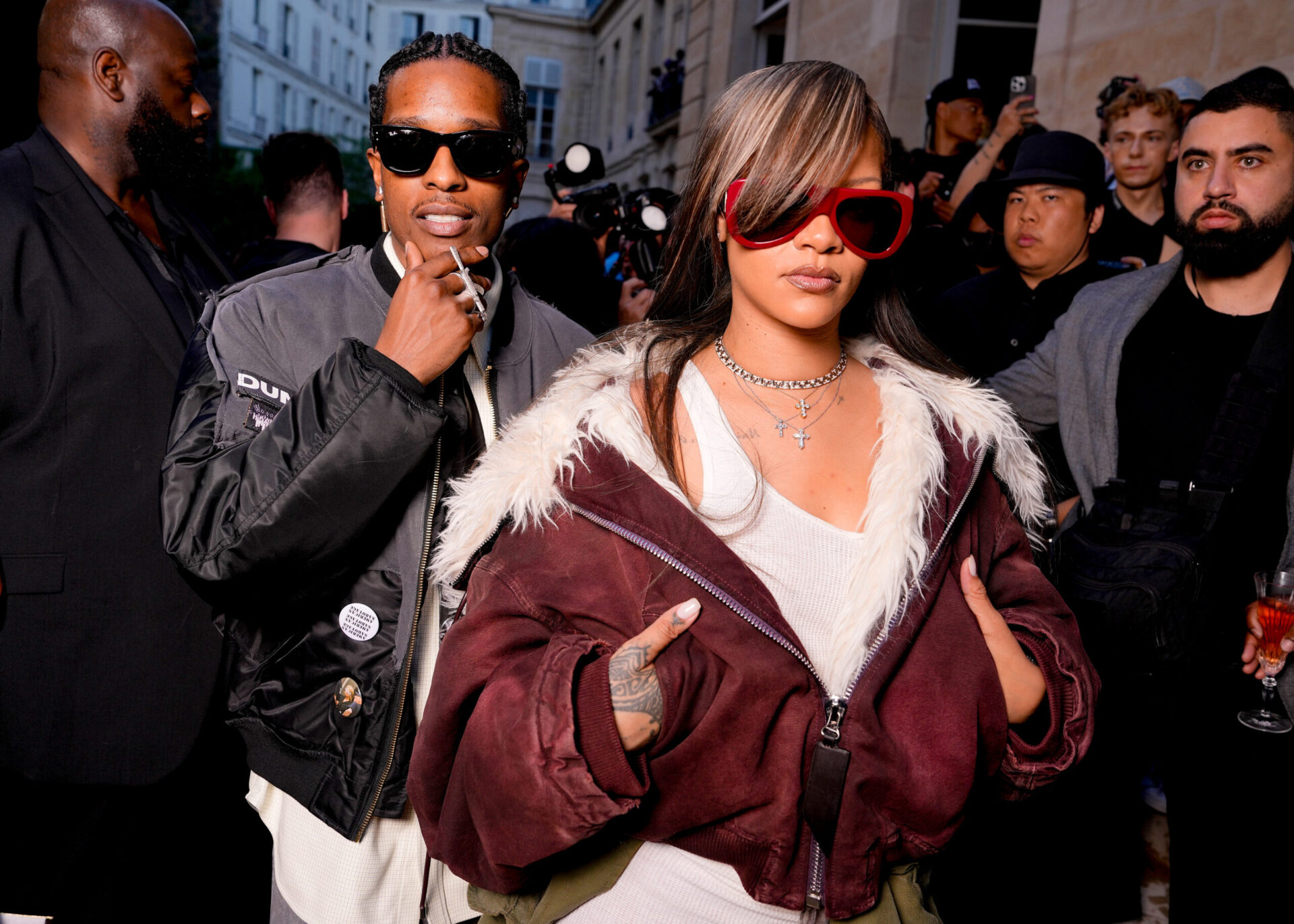 A$AP Rocky Says His Dad Died on Christmas the Same Day His First Album Hit Number One, and He Was on His Bathroom Floor in Paris Crying When Rihanna Walked In
