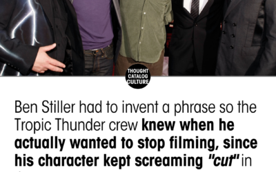 Ben Stiller Invented a Code Phrase on Tropic Thunder So the Crew Could Tell When He Actually Wanted to Stop