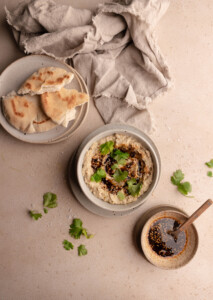My Last-Days-of-Summer Snack: Charred Eggplant Dip With Sesame Chili Oil