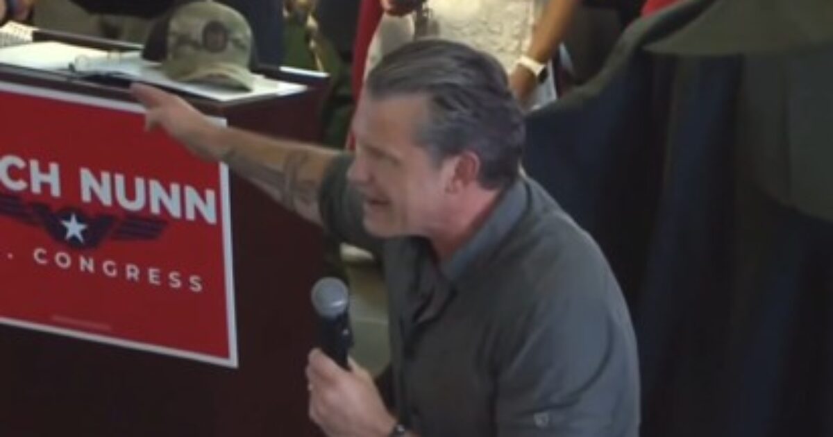 Democrats and CNN Lose it After Pete Hegseth Utters This So-Called ‘Transphobic Slur’ at the Iowa State Fair (VIDEO)
