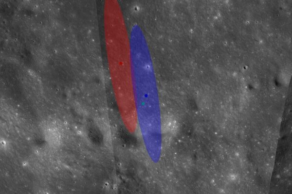 NASA: SpaceX rocket crash made basketball court-size moon crater