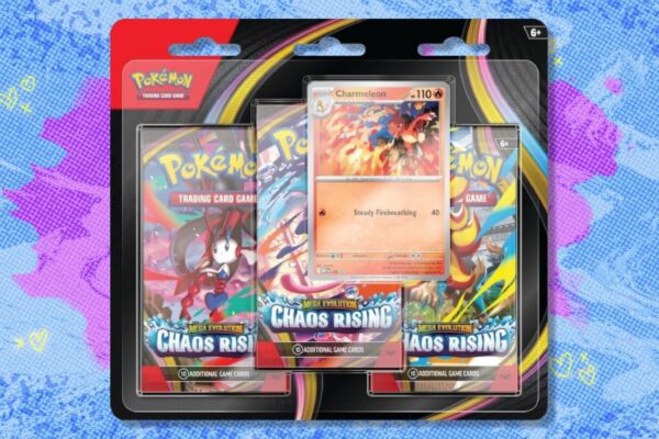 The Pokémon TCG Chaos Rising 3-Pack Blister hits a new low price at Amazon — save 