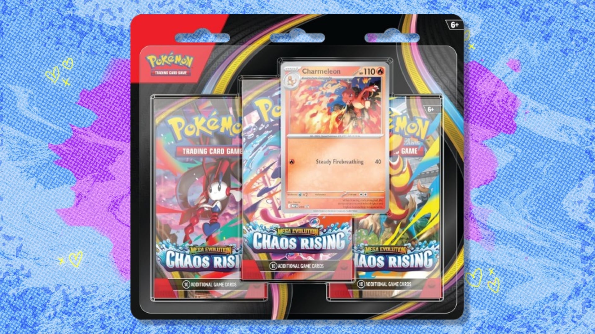 The Pokémon TCG Chaos Rising 3-Pack Blister hits a new low price at Amazon — save 