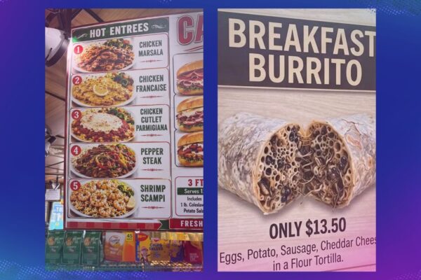 Please stop putting AI-generated food on the menu
