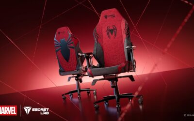 First look: Secretlab’s new Spider-Man and Venom gaming chairs are slinging onto shelves