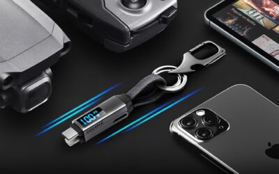 This keychain can charge your phone and open a bottle