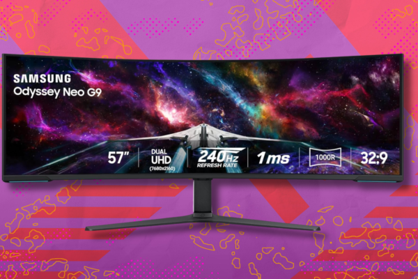 Level up your gaming battlestation with 0 off the massive 57-inch Samsung Odyssey Neo G9 gaming monitor