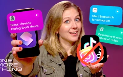 I used an iOS 27 Shortcut to cut my screen time and retrain my brain