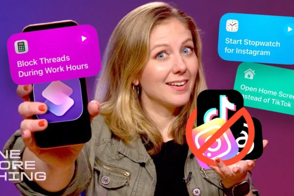 I used an iOS 27 Shortcut to cut my screen time and retrain my brain