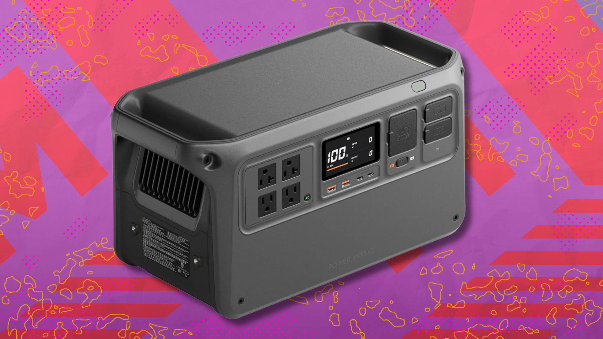 Keep electricity in any situation with  off the DJI Power 1000 V2 portable power station