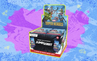 The Magic: The Gathering Marvel Super Heroes Jumpstart Booster Box is 28% off at Amazon