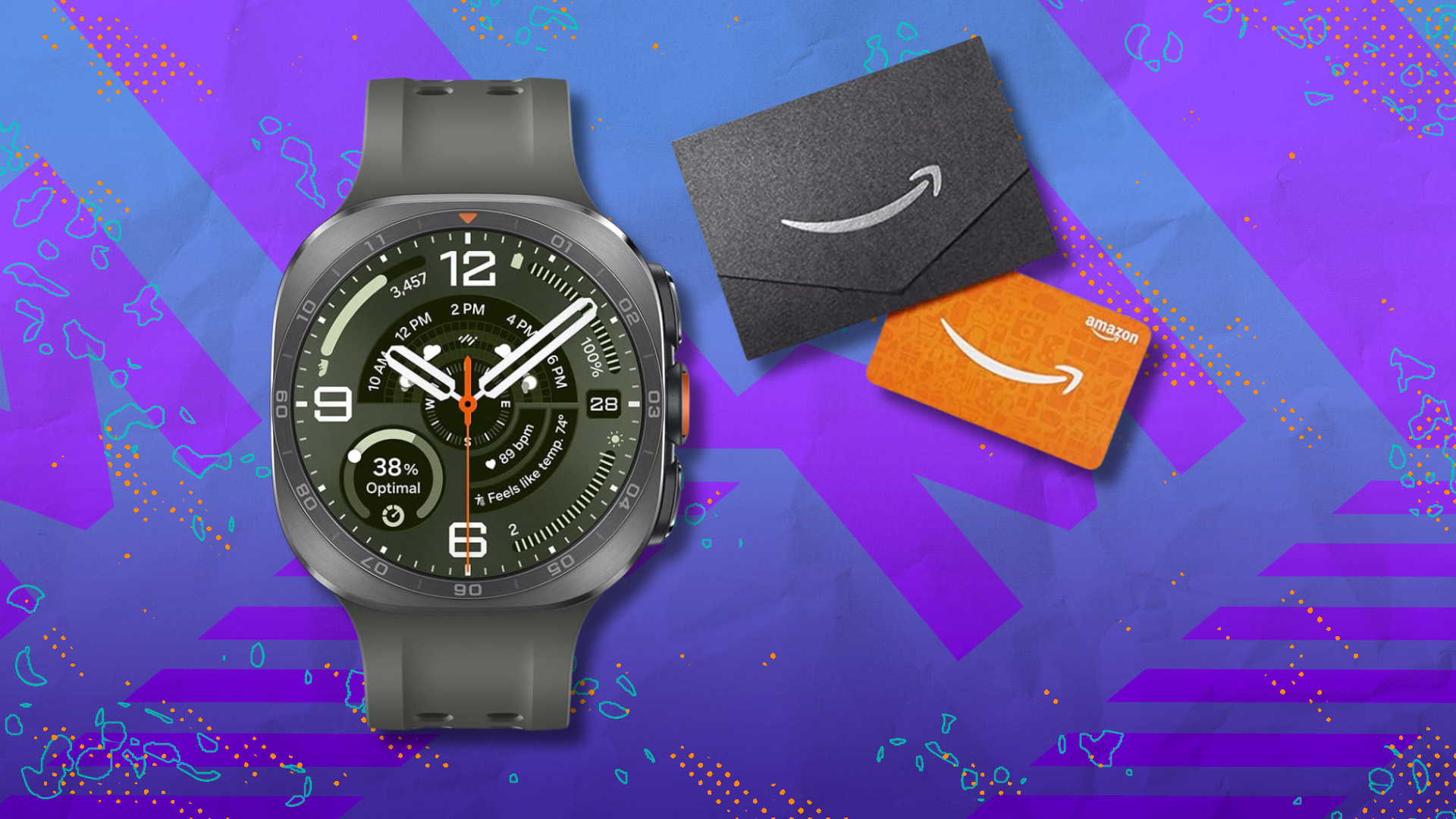 Grab a new smartwatch with 0 off the Samsung Galaxy Watch Ultra2 and a free 0 Amazon Gift Card