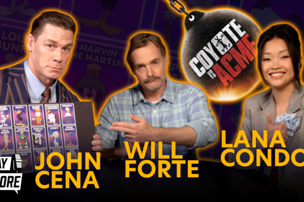 Will Forte, John Cena & Lana Condor draft the ultimate Coyote Vs. Acme squad
