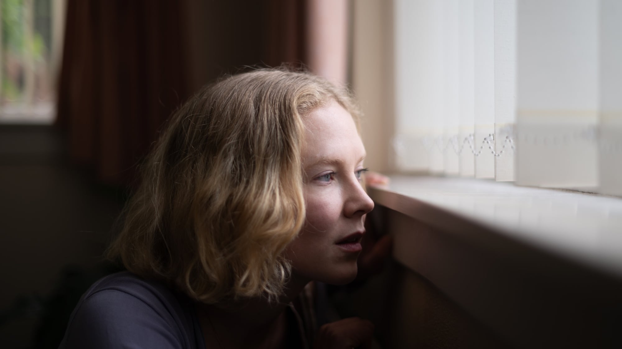 Rosy McEwen as Claire in "Mission."