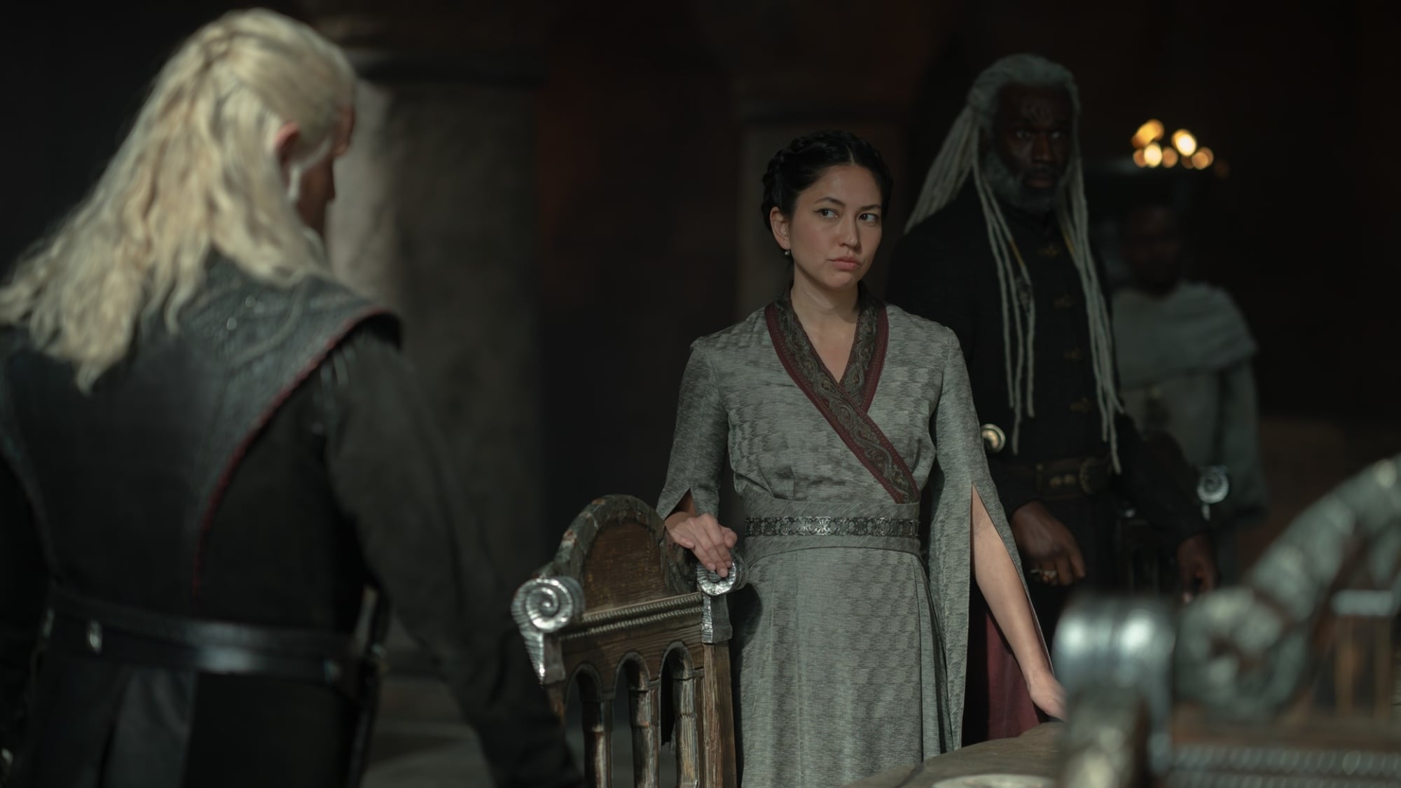 Daemon (Matt Smith) and Mysaria (Sonoya Mizuno) in "House of the Dragon."