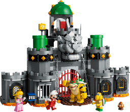 Fire Mario & Bowser's Castle Lego set