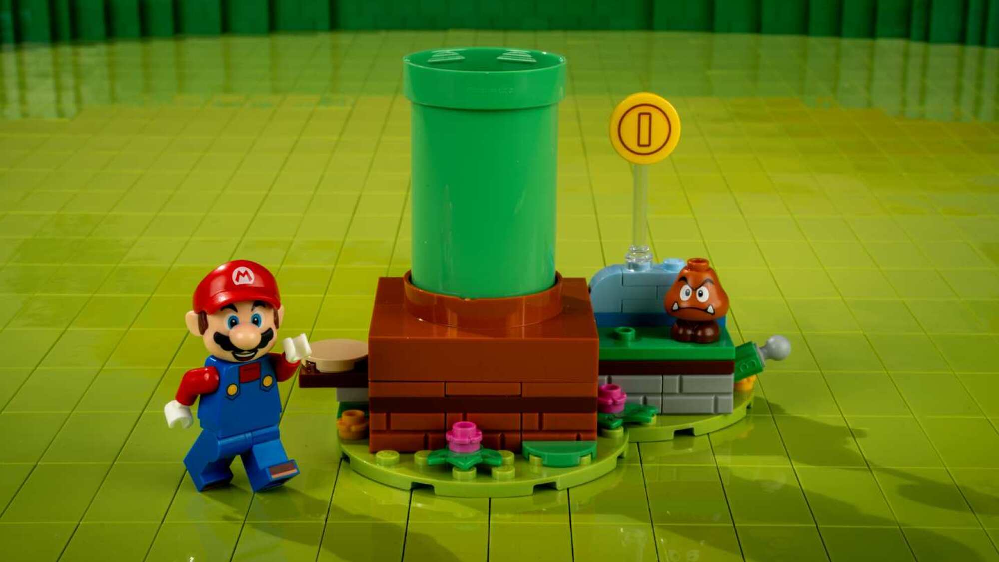 Mario's Pipe Jump Lego set