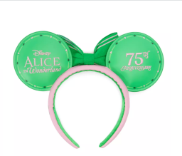 Alice in Wonderland 75th Anniversary Ear Headband for Adults