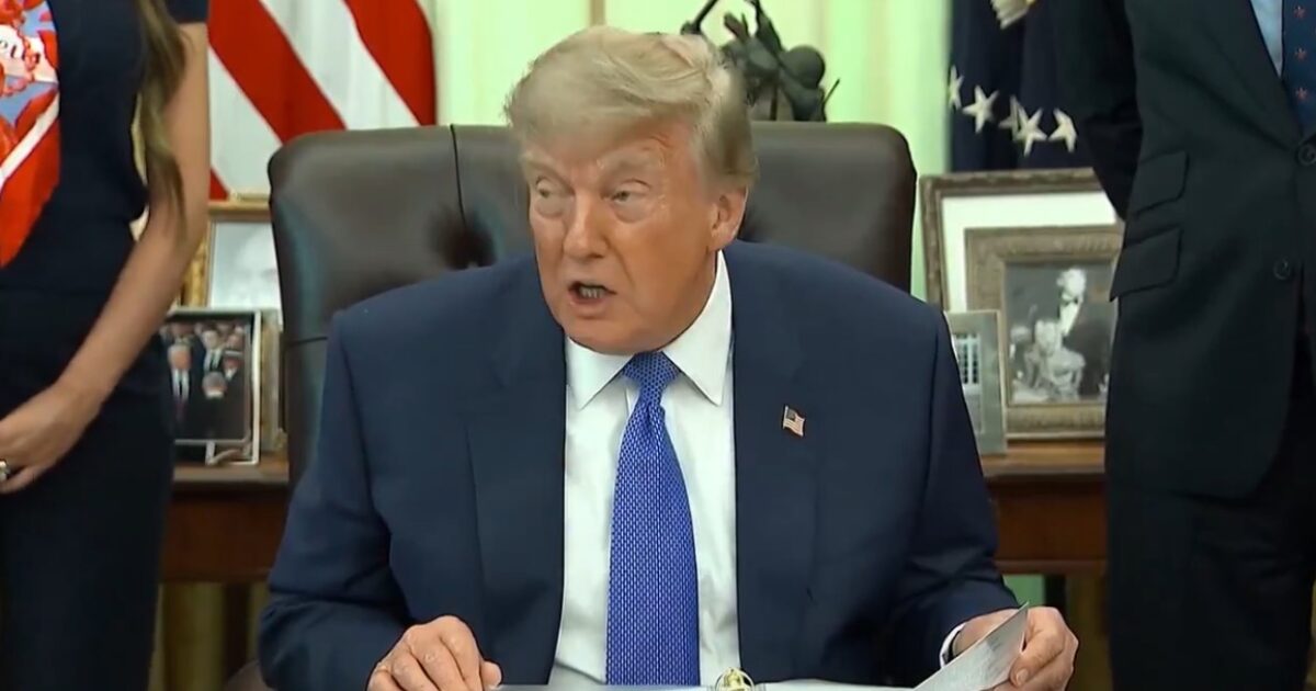 President Trump Signs Executive Order That Establishes “Gold Standard’ Childhood Vaccine Schedule (VIDEO)