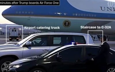 BREAKING LEAK: Trump Took Secret Flight from Turkey After He Was Quietly Moved from Air Force One to Another Plane by Jumping into Catering Truck Amid Iranian Threat (VIDEO)