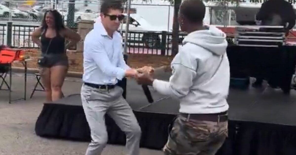 CRINGE: Far-Left Minneapolis Mayor Jacob Frey Dances to Rap Music at Black Entrepreneur State Fair (VIDEO)