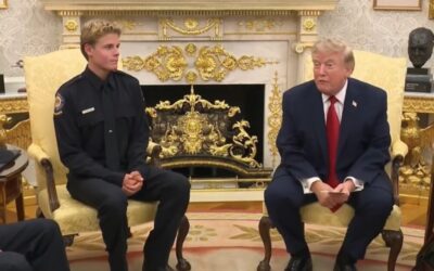 Amazing! President Trump Welcomes Hero Teen Lifeguard Ryder Williams to Oval Office (VIDEO)