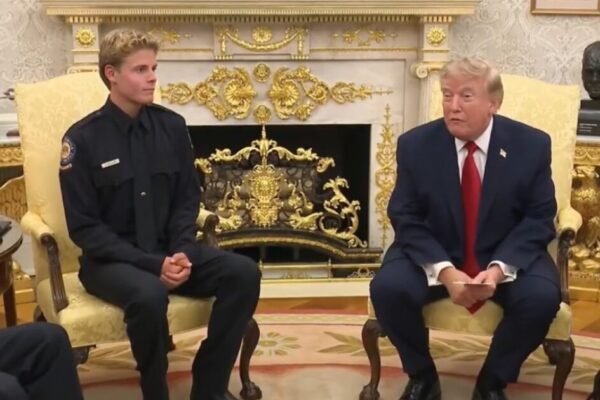 Amazing! President Trump Welcomes Hero Teen Lifeguard Ryder Williams to Oval Office (VIDEO)