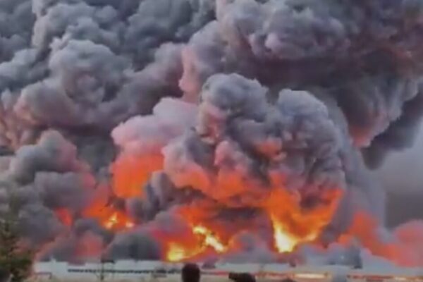 Ukraine Launches Massive Drone Barrage Deep Into Russia, Killing Six and Destroying Huge Retail Warehouse (VIDEO)